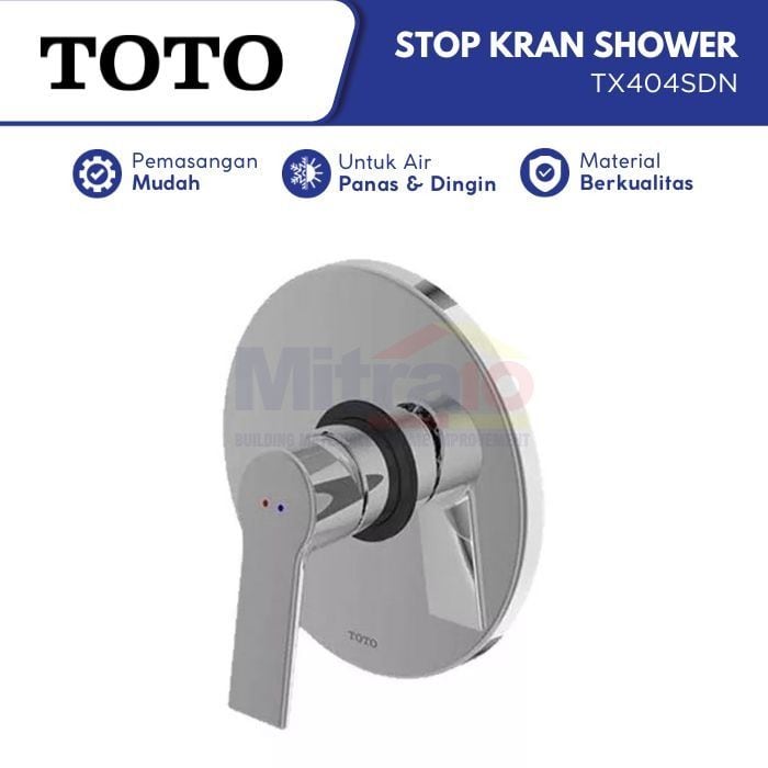 Toto Shower anam Dinding TX404SDN visual 2