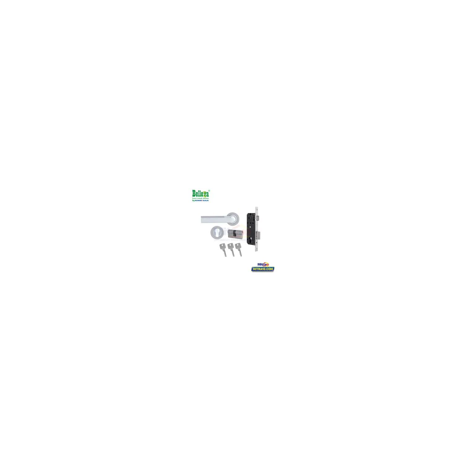 Belleza Lever Handle LH-HRE.858.51BZ US15+US26/SET visual 2