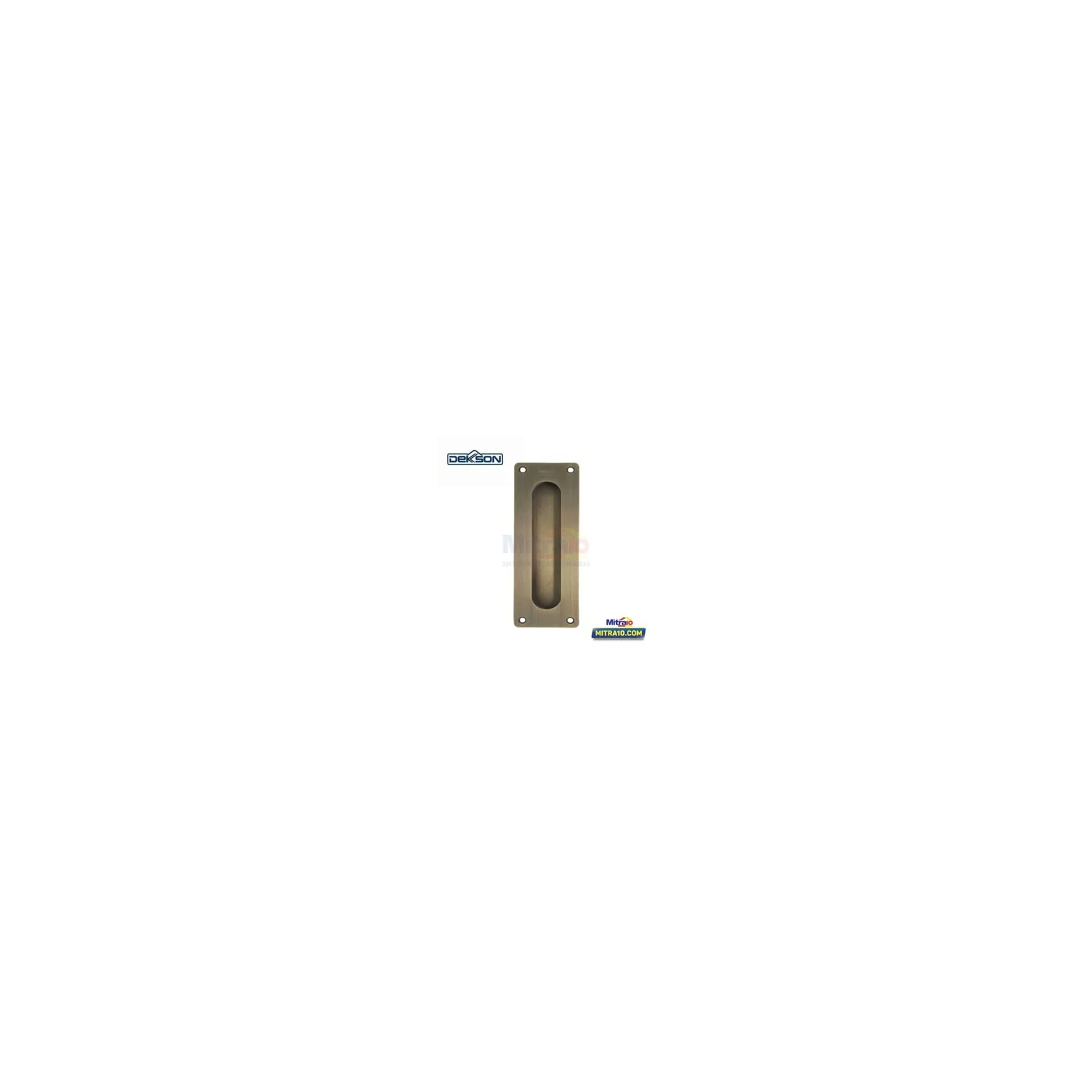 Dekkson Handle Pull Plate PP 004 Antique Brass visual 2