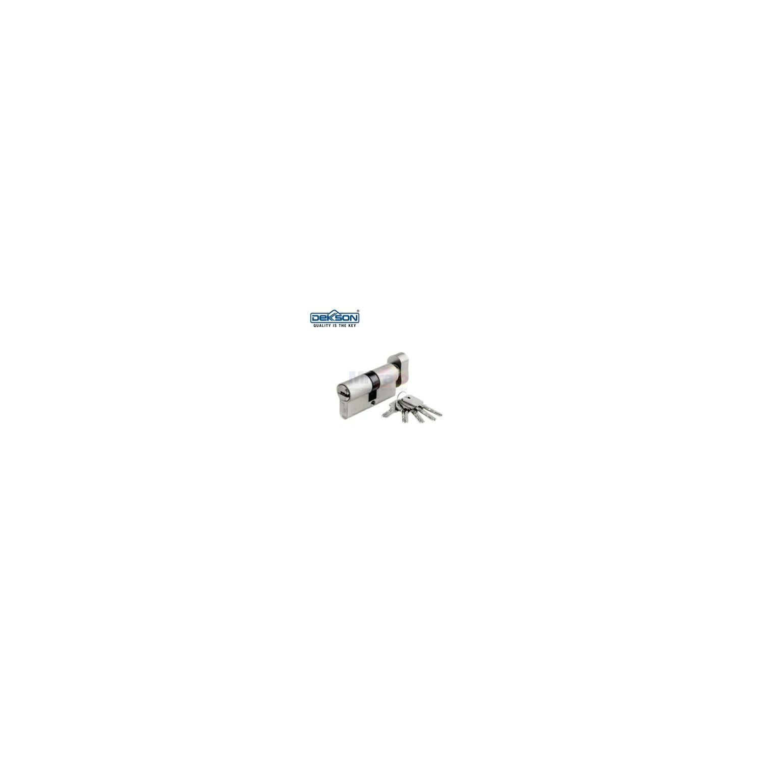 Dekkson Kunci Cylinder TC KK 60 mm Satin Nickel visual 2