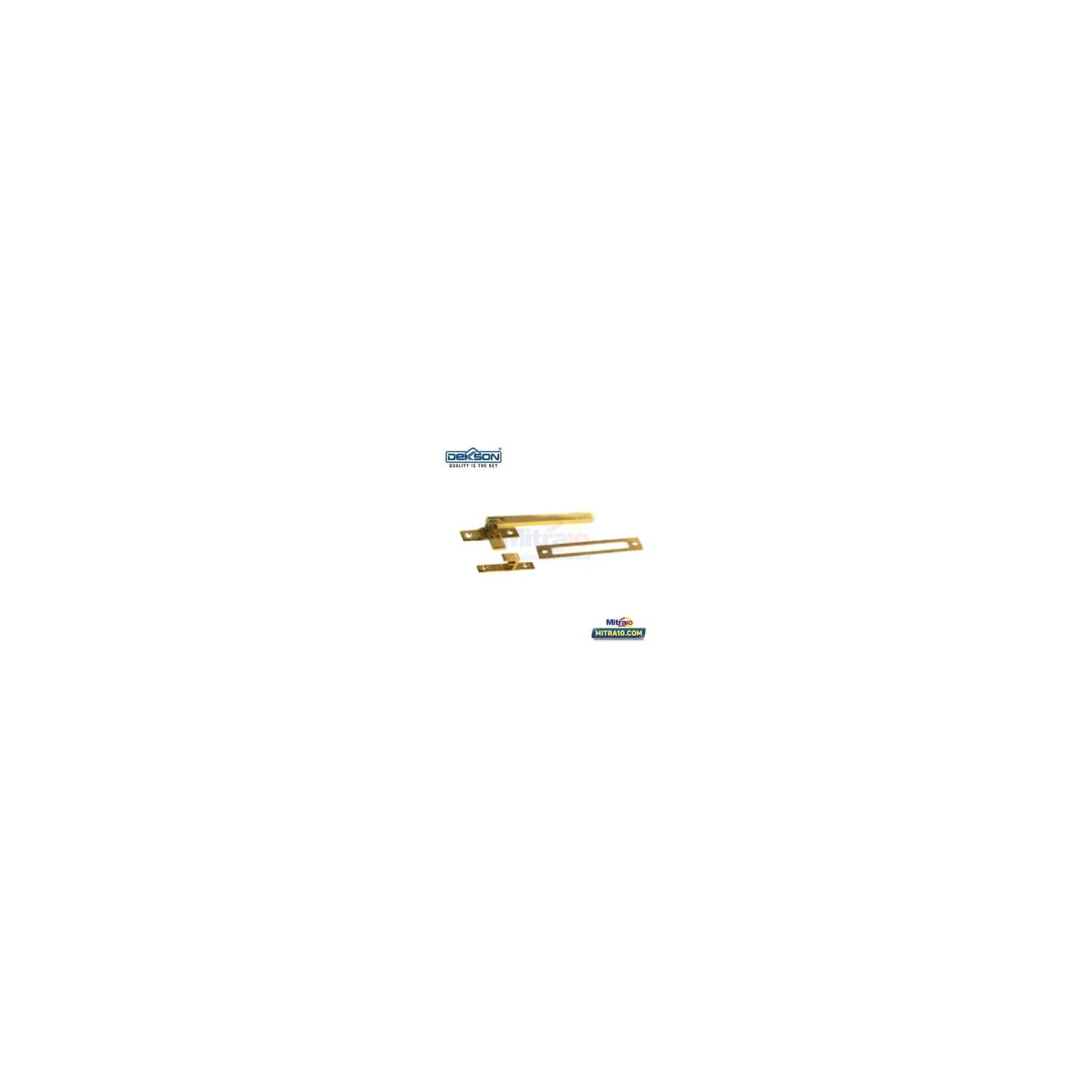 Dekkson Rambucis Kunci Jendela CWH 105 SQ Polish Brass visual 2