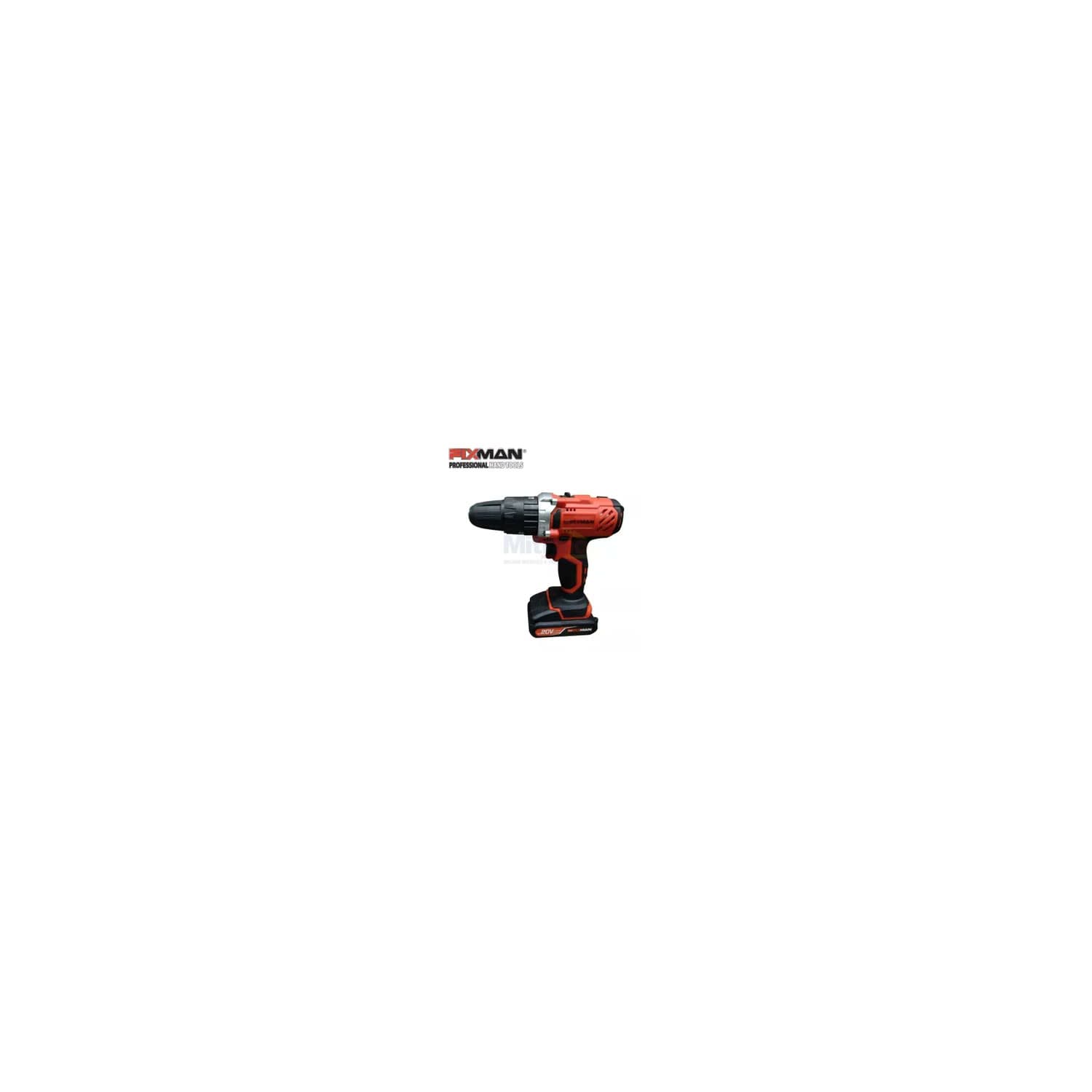 Fixman Mesin Bor Tanpa Kabel R7002-2B Merah visual 2