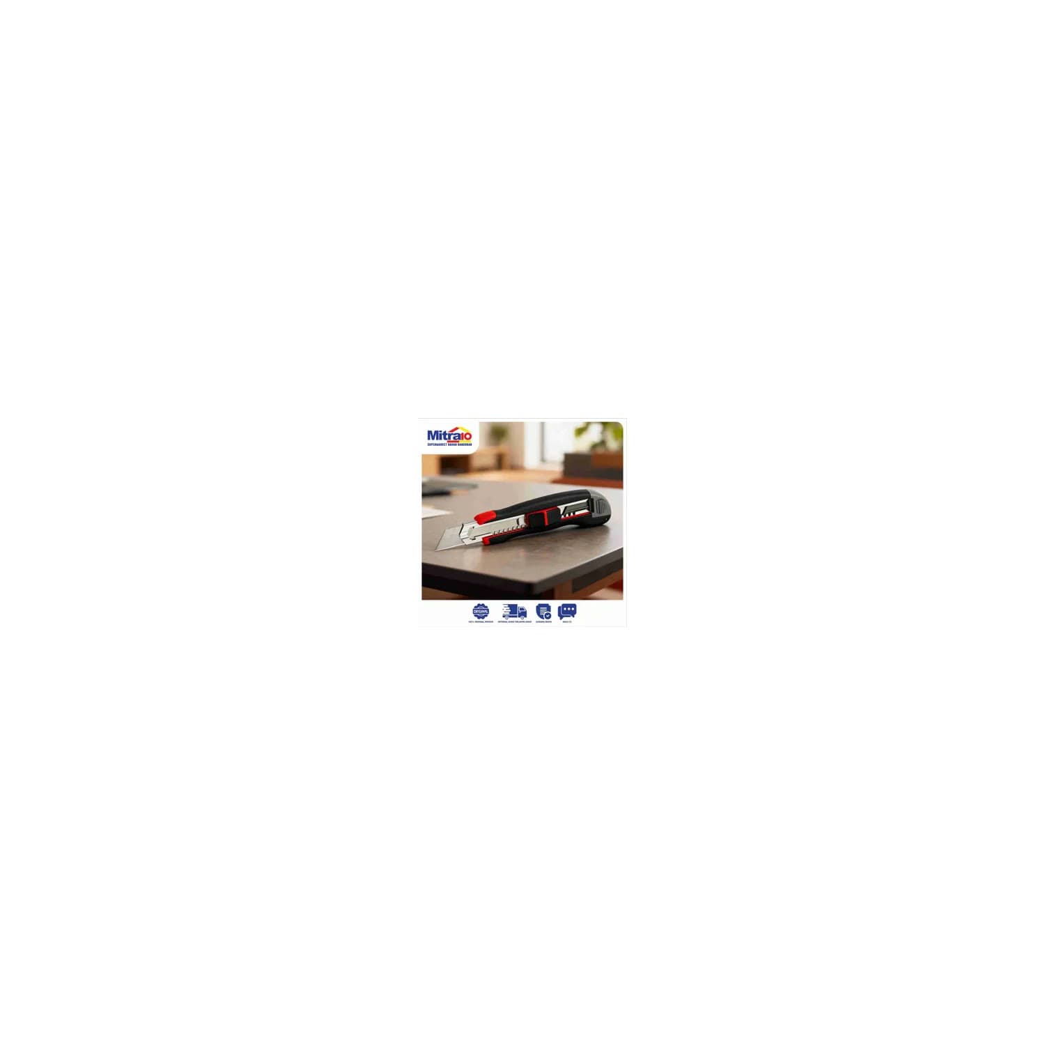 Pisau Cutter FIXMAN OMC-E0211 18 mm (3 Pcs Blade) visual 2