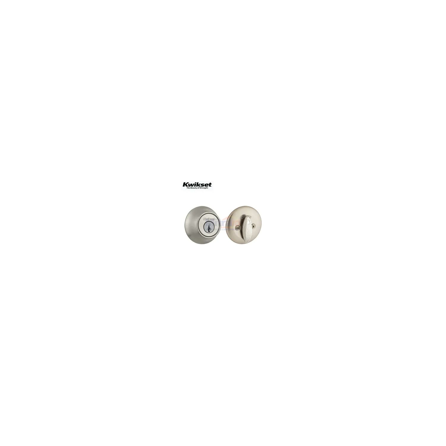 Kwikset Handle Bulat Pintu Kamar Mandi DB.SC 660 Hitam visual 2