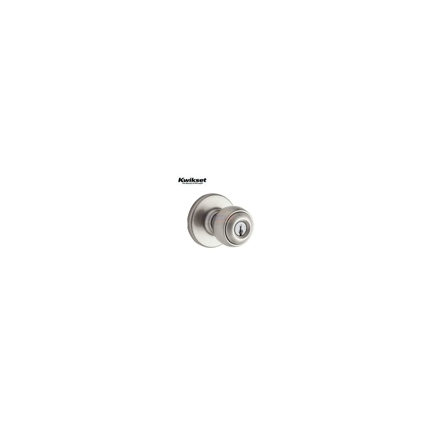 Kwikset Handle Pintu Bulat Stainless TUB.400P visual 2