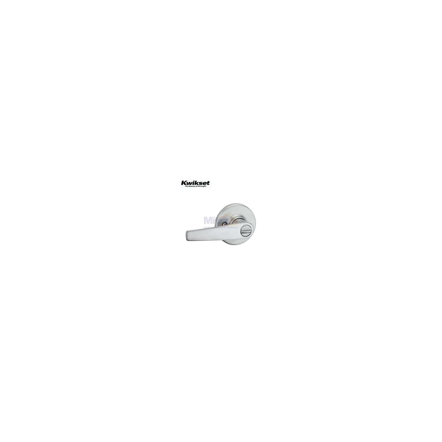 Kwikset Lever Handle Pintu Kamar Mandi Stainless LV.300DL visual 2
