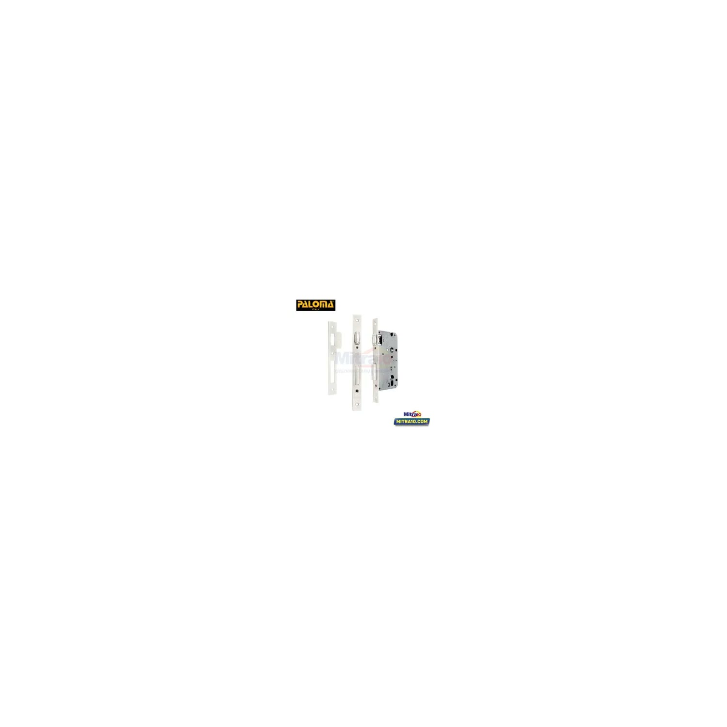 Paloma Badan Kunci Roller MLP 542 60 mm Satin Stainless Steel visual 2