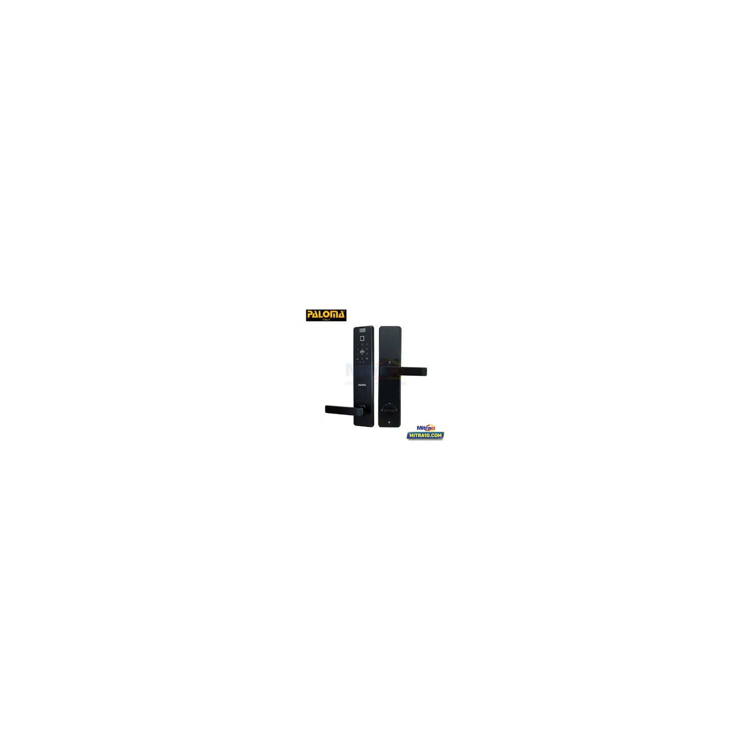 Paloma Gagang Pintu Digital DLP1102 1100 Bukaan Kiri Black Pearl visual 2