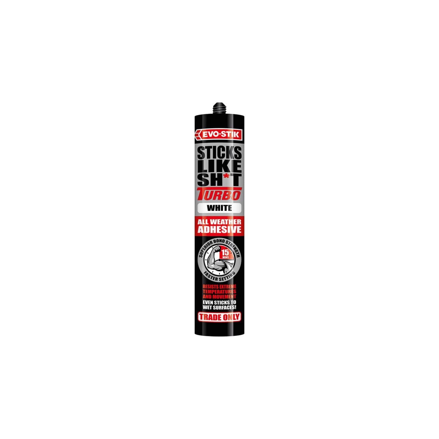 Evo-Stick Sticks Like Sh*t Turbo White 290ml visual 2