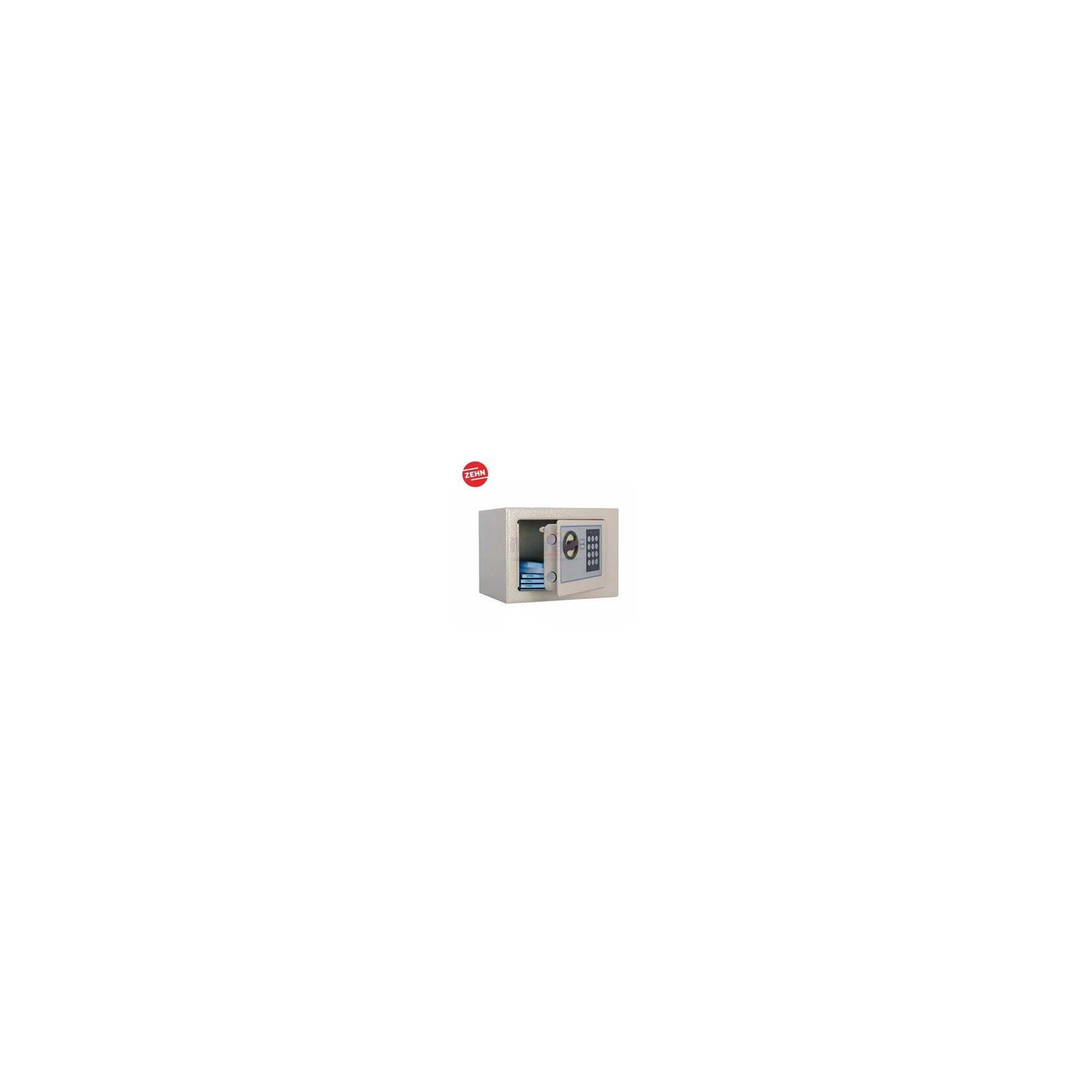 Zehn Brankas Penyimpan Barang Safety Box Sft-17En-G Grey visual 2