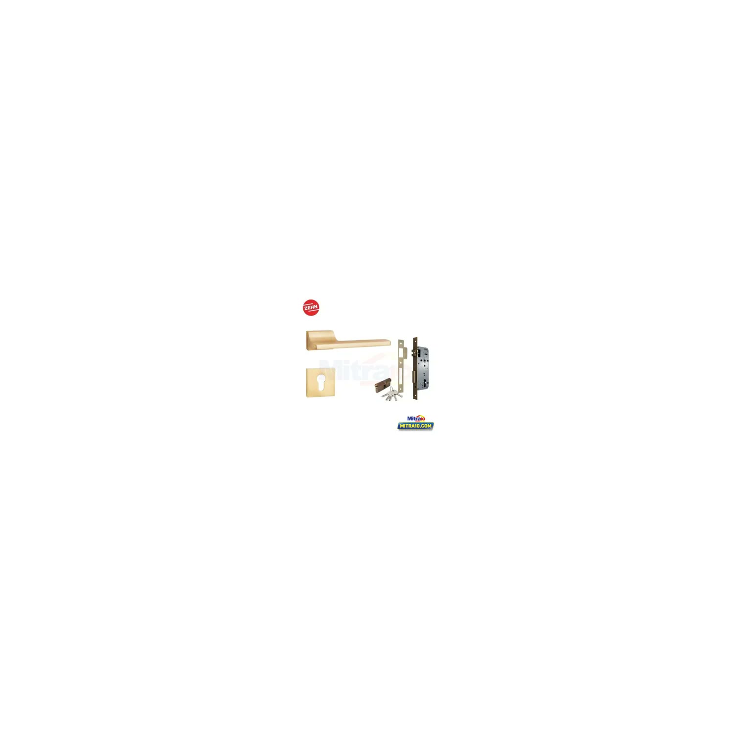 Zehn Gagang Pintu Lux 1 F50Z50-24K-MGP+BODY 304 Matt Gold (Set) visual 2