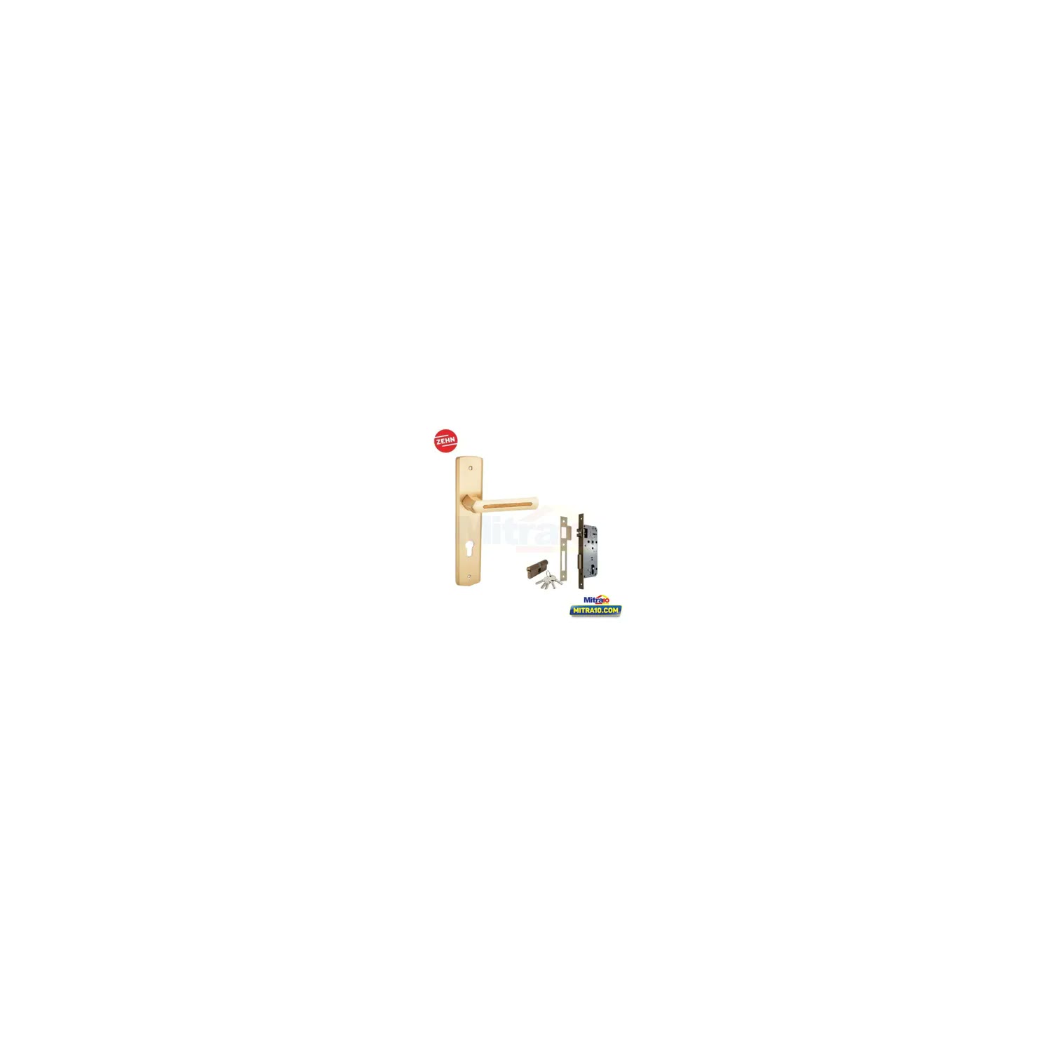 Zehn Gagang Pintu Lux 12 PLTM15Z13-24K-MGPW+BODY304 Matte Gold (Set) visual 2