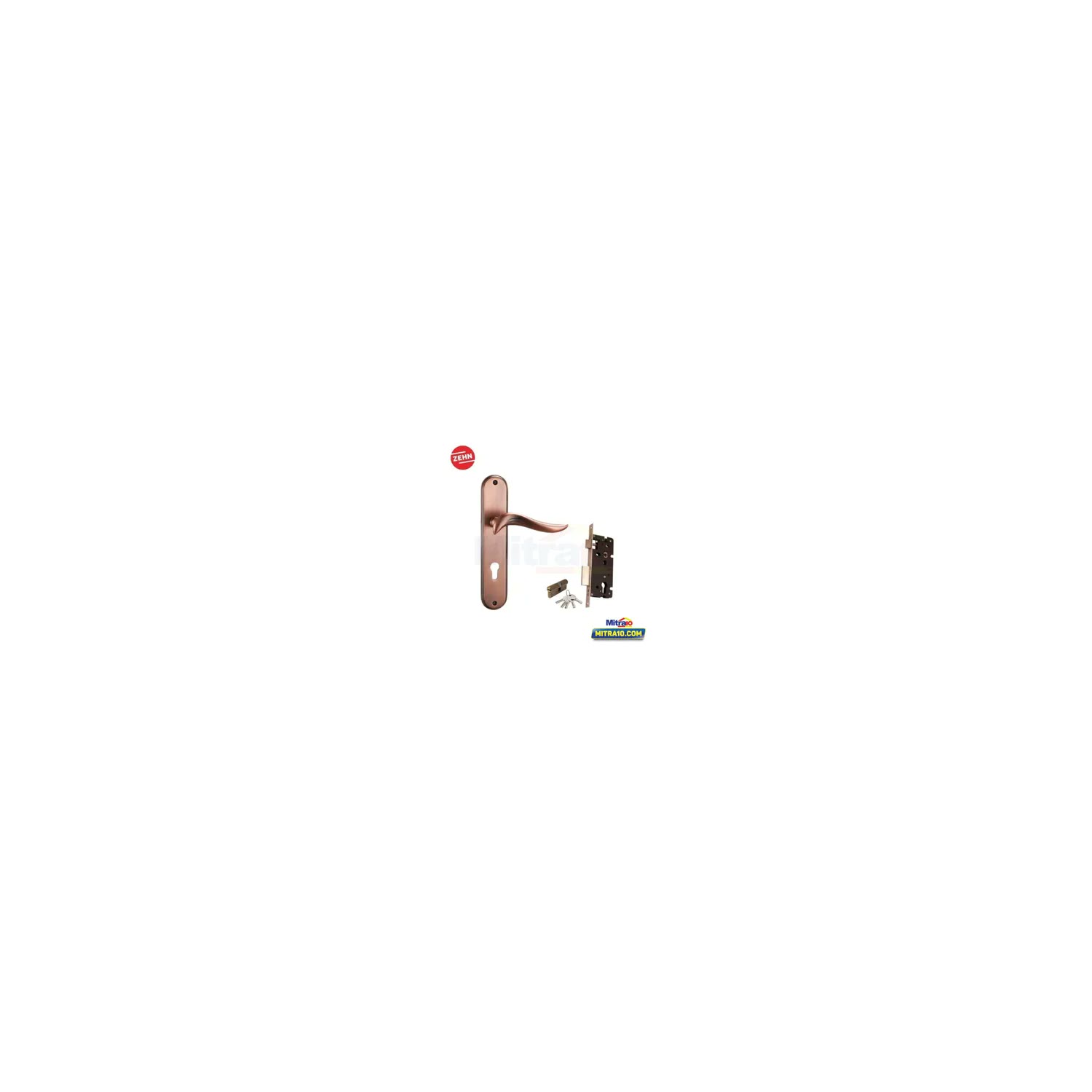 Zehn Gagang Pintu Premium 9 B-MAC-04802-048+BODY304 Matt Antique Copper (Set) visual 2