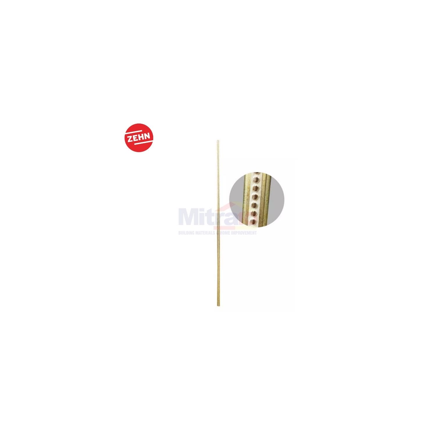 Zehn List Profile Dekorasi JC08-LB 2.4 m Coklat visual 2