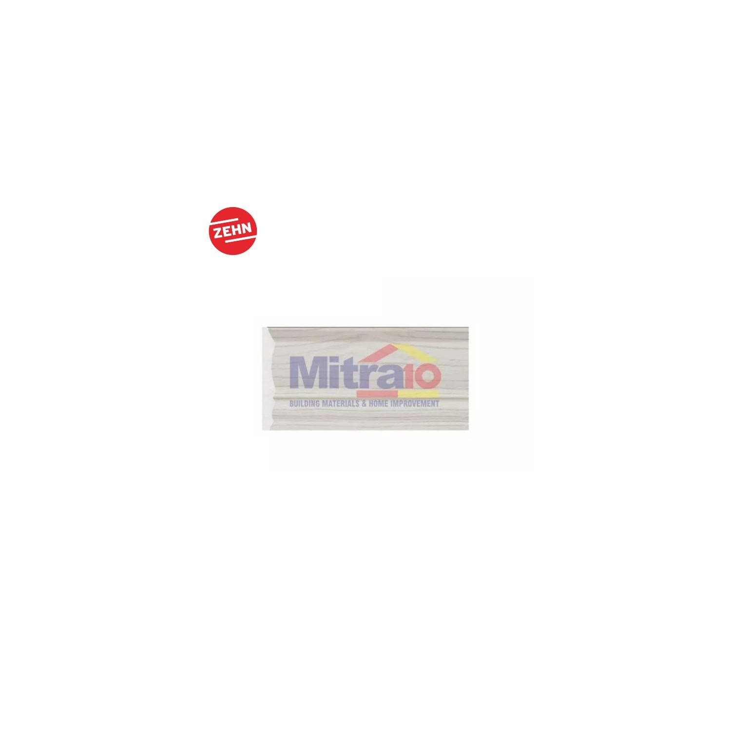 Zehn List Profile Skirting JF106-6013-Z-WHT 2.4 m Putih visual 2
