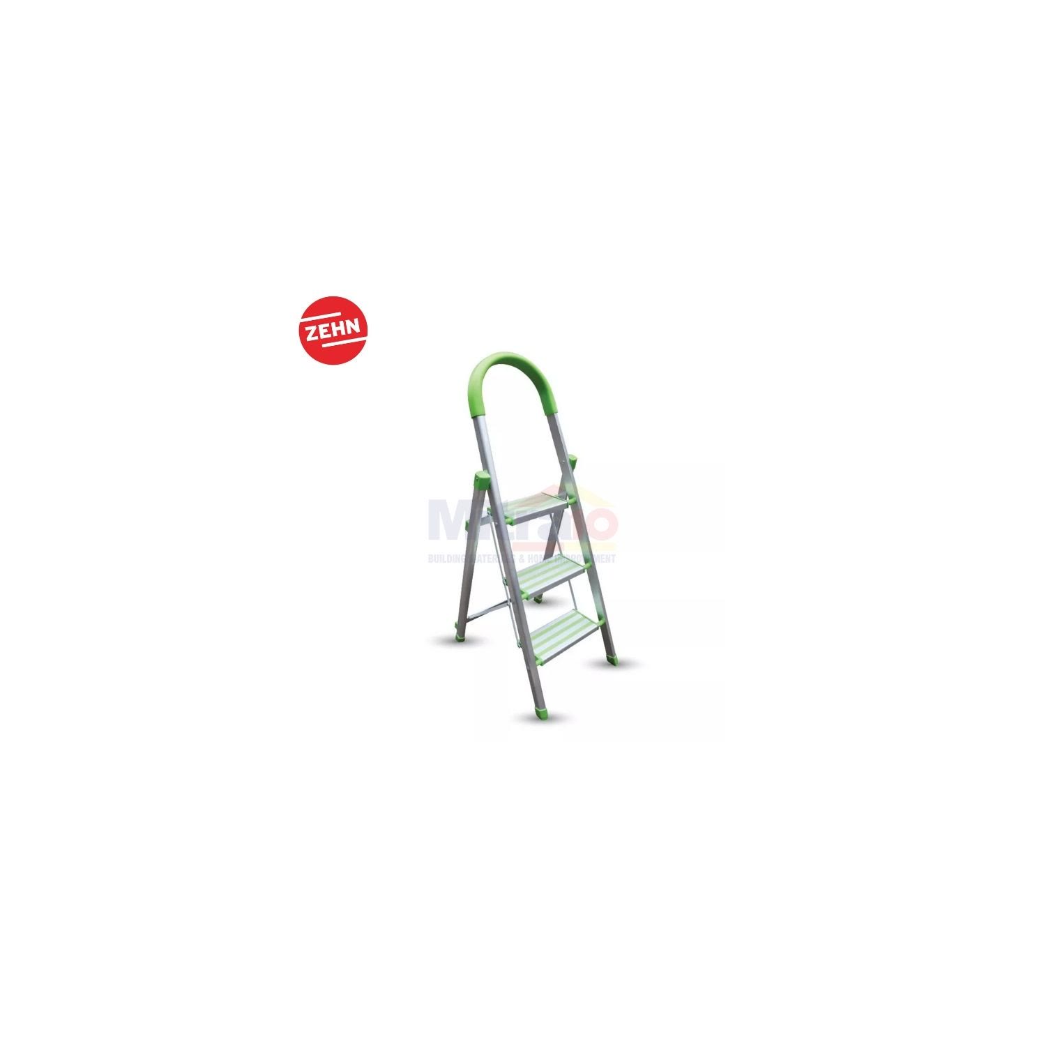 Zehn Tangga Aluminium Anti Slip 03A 3 Step Hijau visual 2