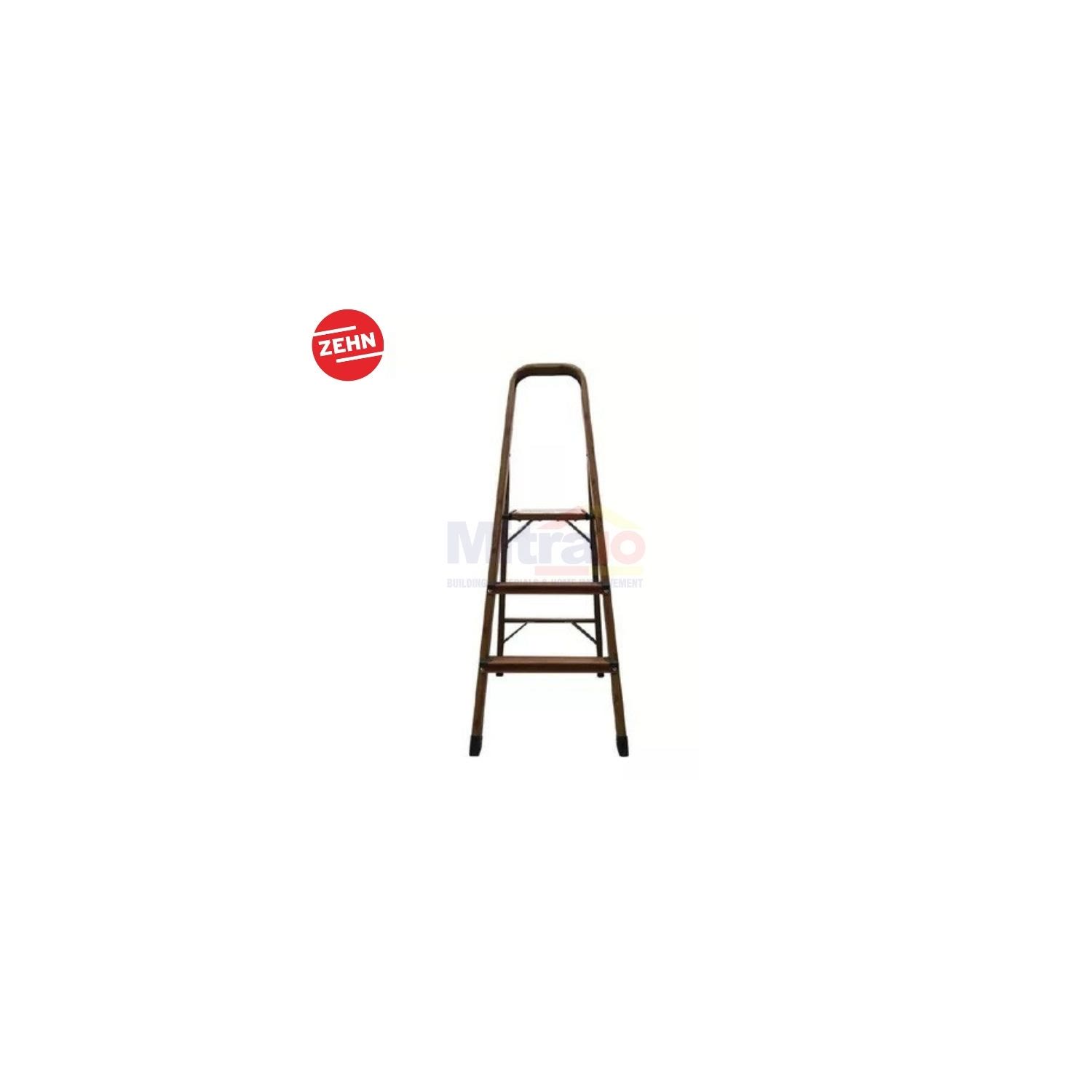 Zehn Tangga Aluminium VW-HL003 3 Step Coklat visual 2