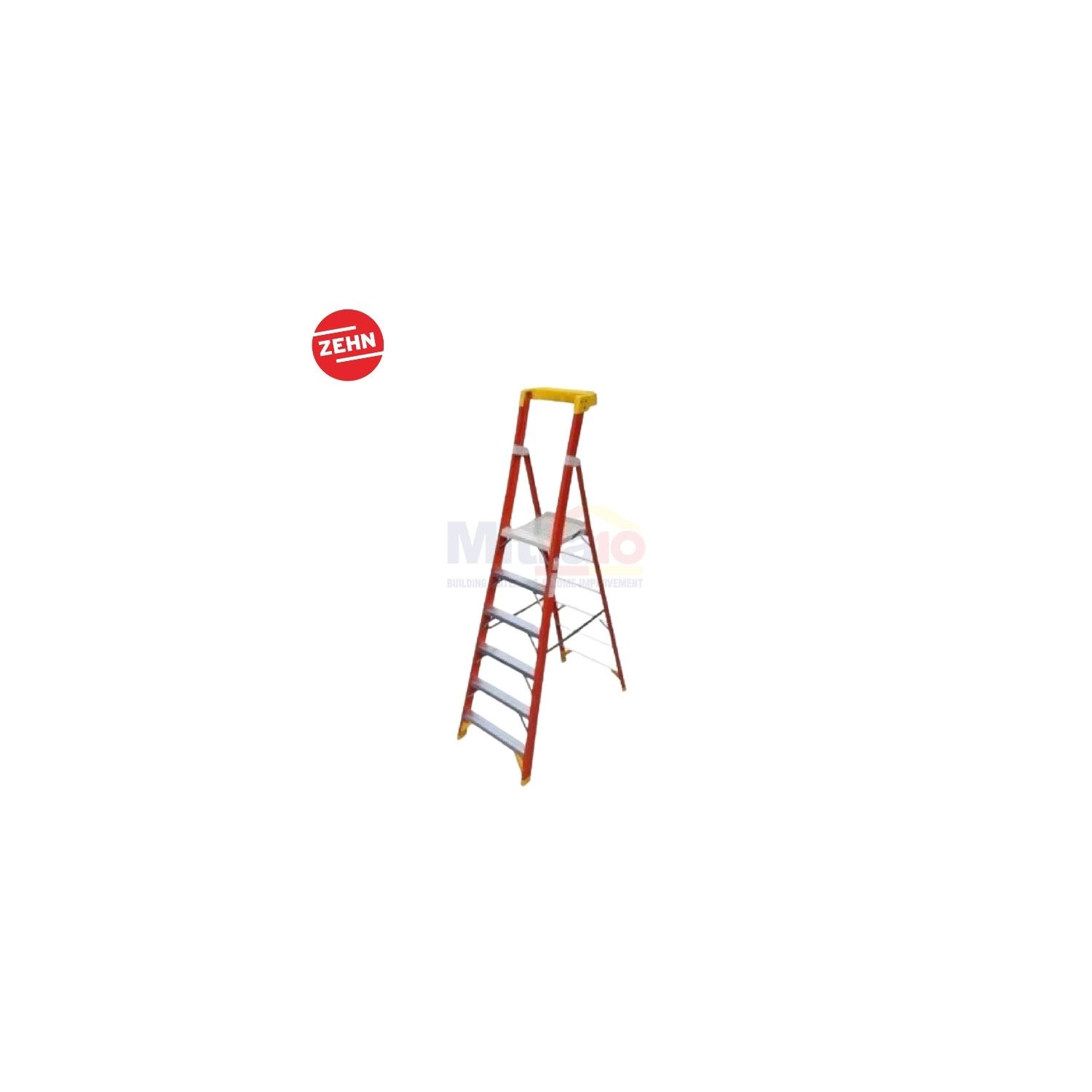 Zehn Tangga Fiberglass Q0252/8A 8 Step Merah visual 2