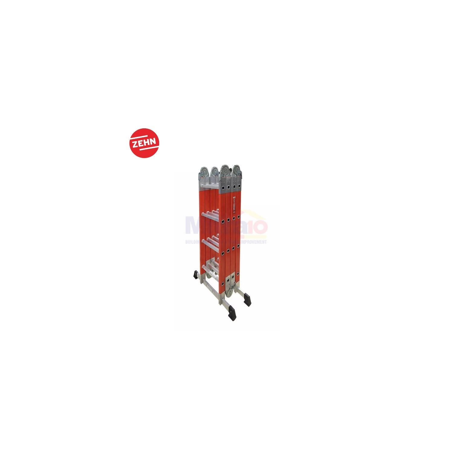 Zehn Tangga Lipat Fiberglass Q0235/4A 8 Step Orange visual 2