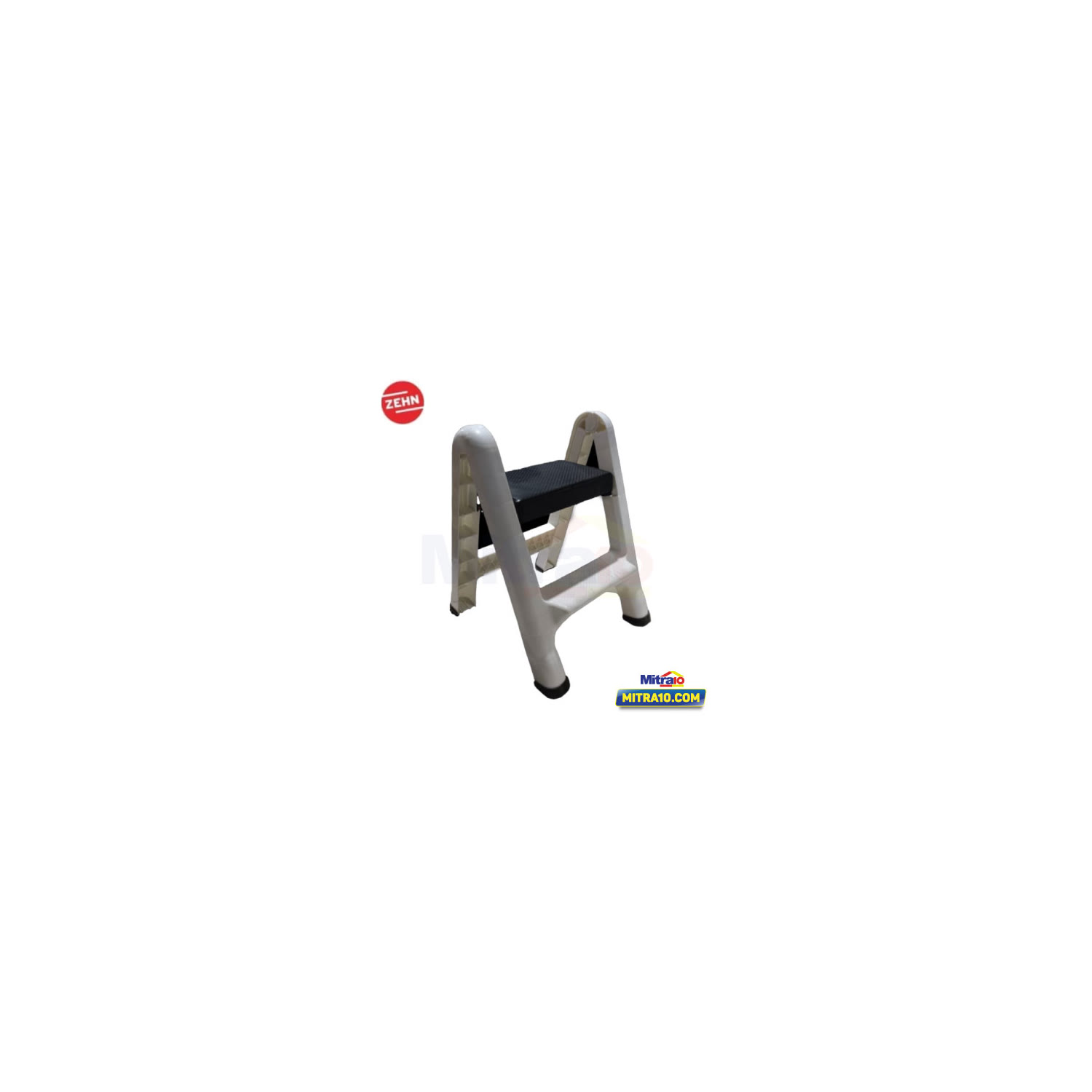 Zehn Tangga PVC 2 Step MFS-02 Warna Putih dan hitam visual 2