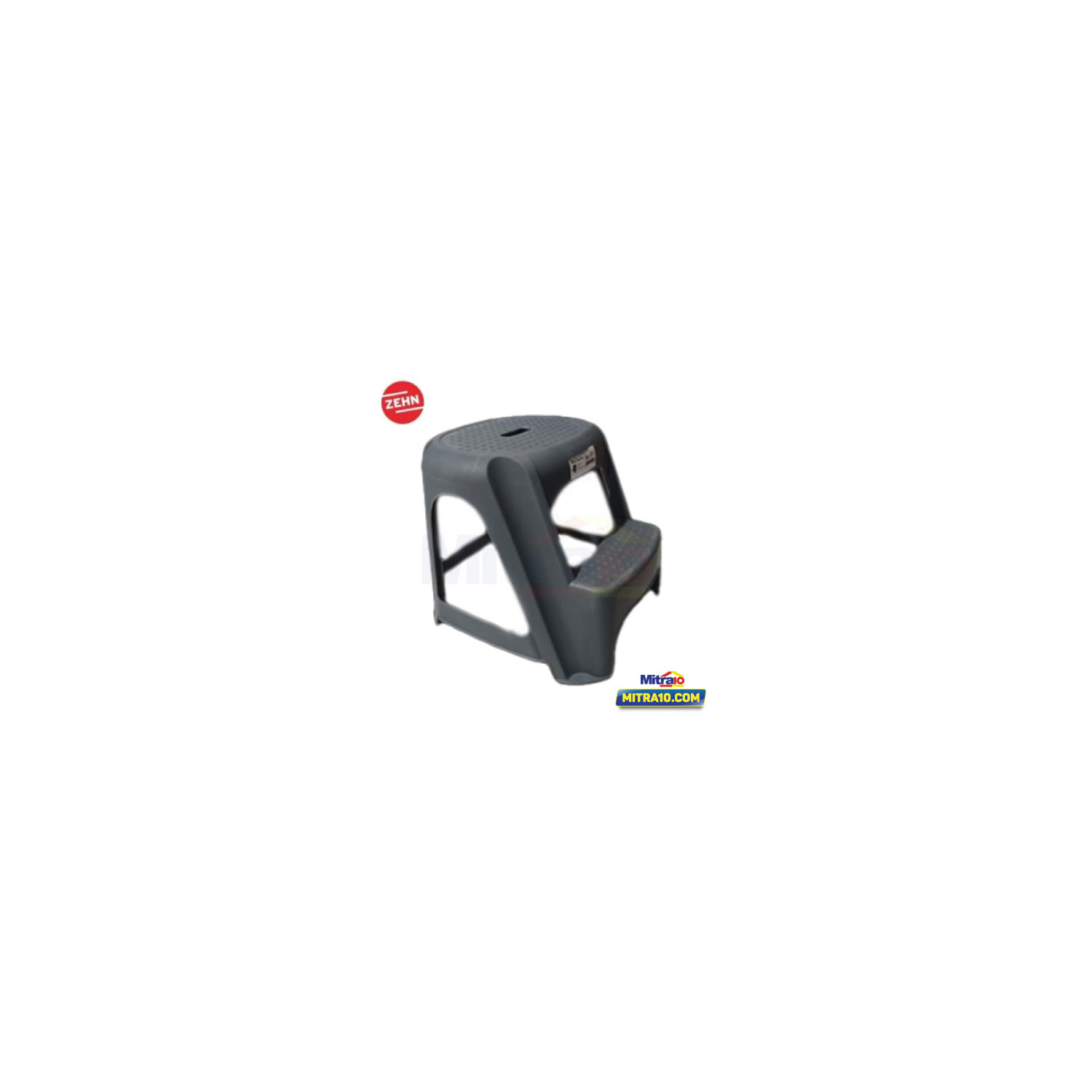 Zehn Tangga PVC 2 Step PS-2201 Abu Abu visual 2