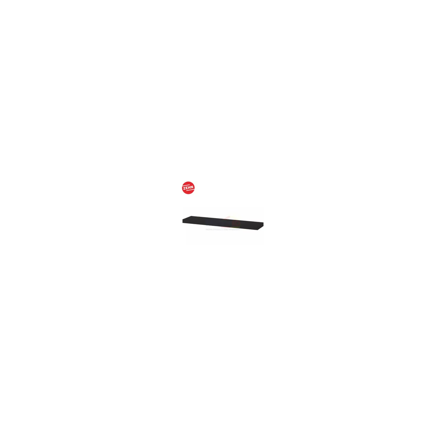 Zehn Ws1200-Bk 1200*300*20Mm Pvc Shelfing Black Rak Papan Dinding Hambalan visual 2