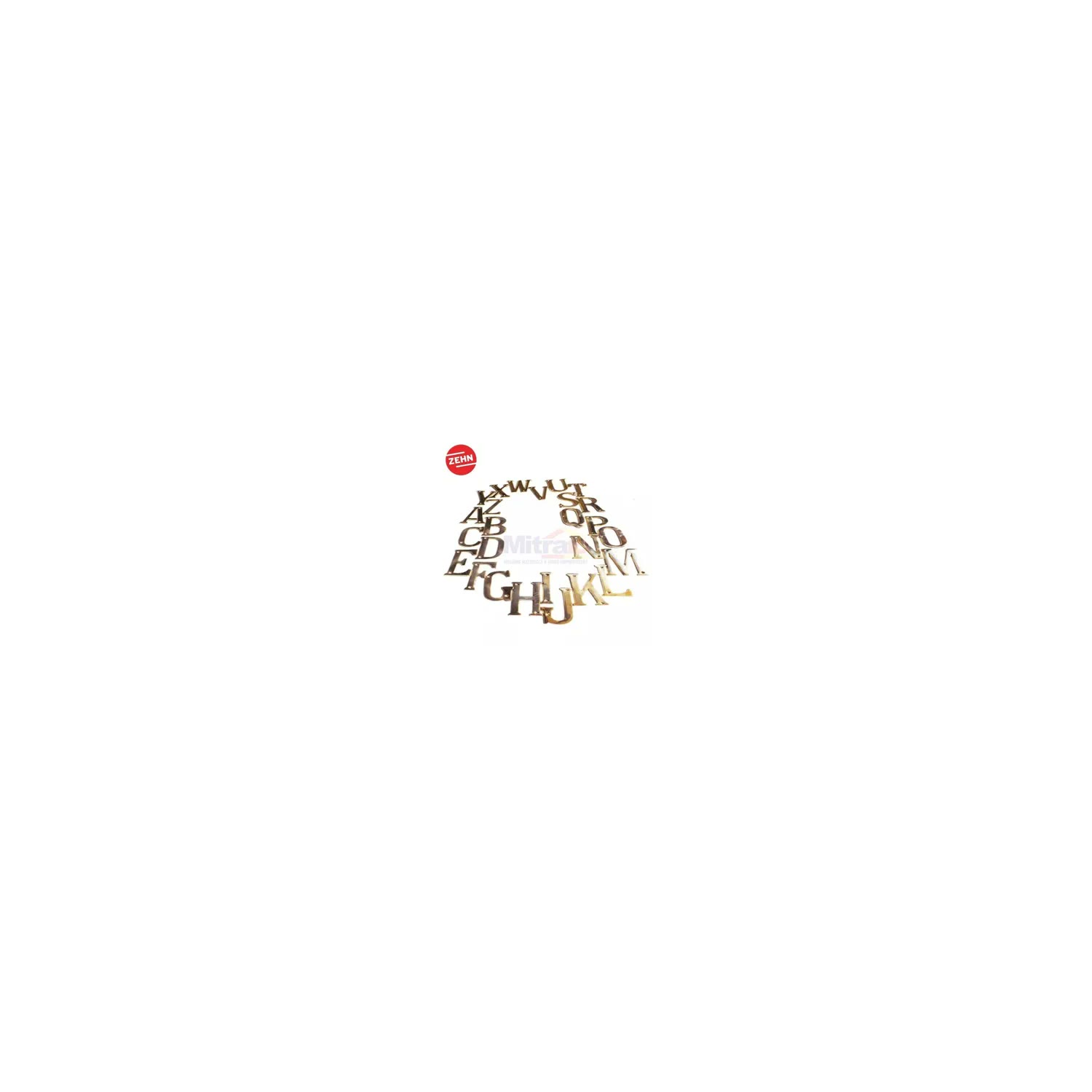 Zehn Zn-152012 10Cm Doorplate Alphabet A visual 2