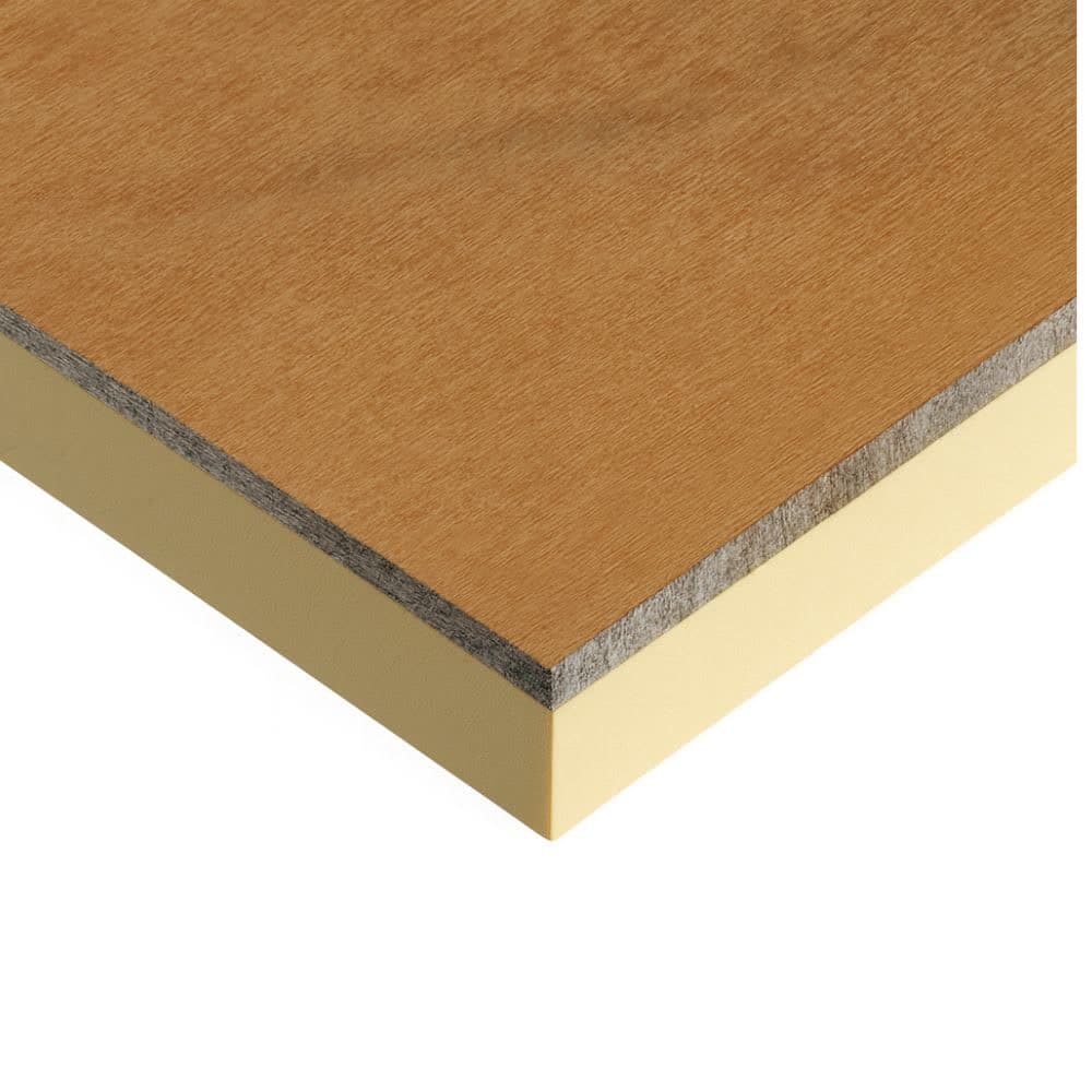 116mm Flat Roof Decking Plywood Insulation Panel 2400mm x 1200mm