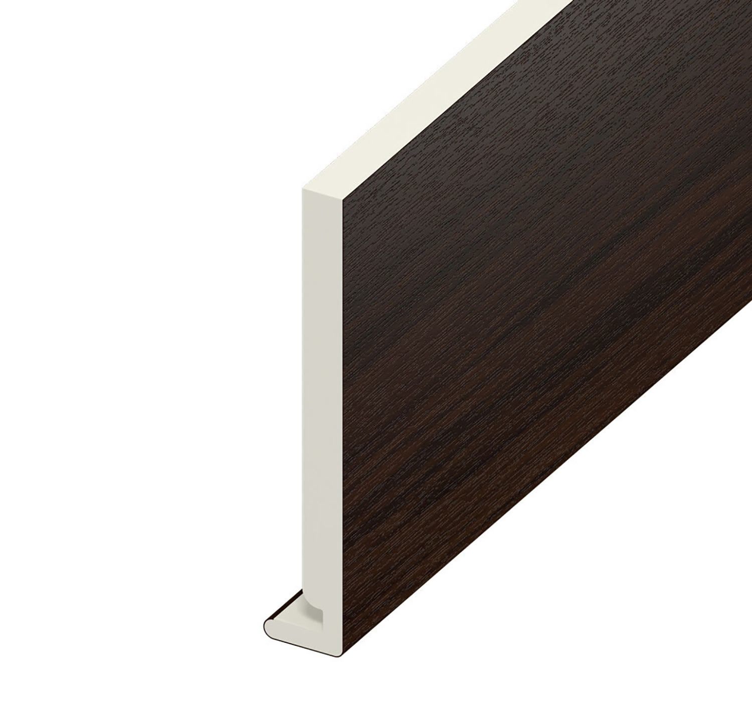 18mm Plain Rosewood Fascia Board 250mm x 5m