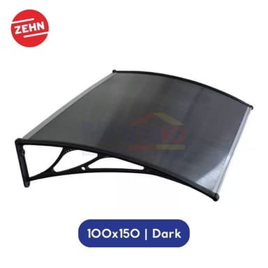 Zehn Canopy Atap Gelap YY1000-T 100 × 150 cm Abu