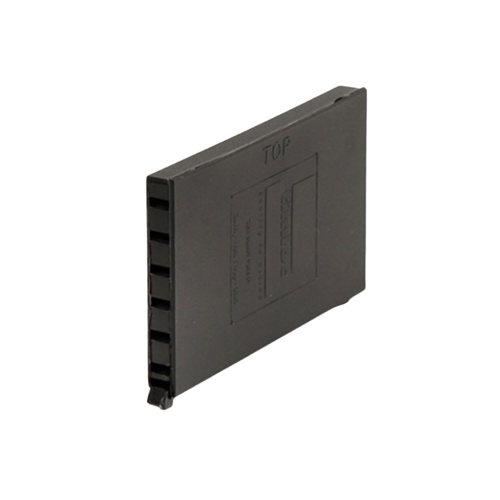 10mm x 65mm Cavity Wall Brick Weep Vent Black