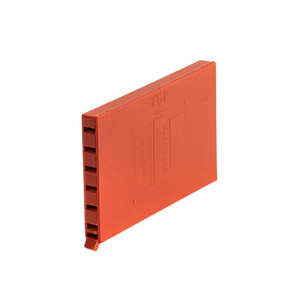 10mm x 65mm Cavity Wall Brick Weep Vent Terracotta