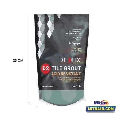 Demix Sistem Aplikasi Nat Ubin 1 Kg Bata