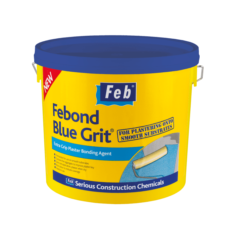 Febond Blue Plasterers Grit 10 L (Tub)