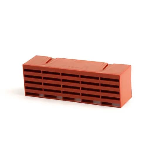 Plastic Air Brick Terracotta 76mm x 229mm (9" x 3")