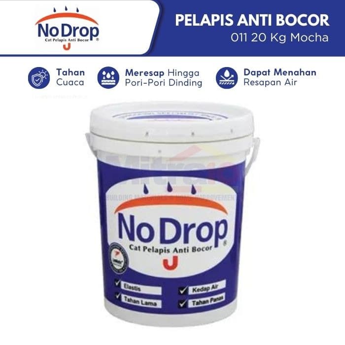 No Drop Cat Pelapis Anti Bocor 011 20 Kg Mocha