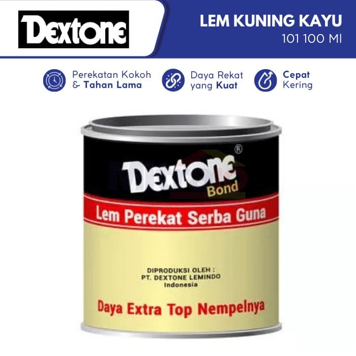 Destone Lem Kuning Kayu 101 100 Ml