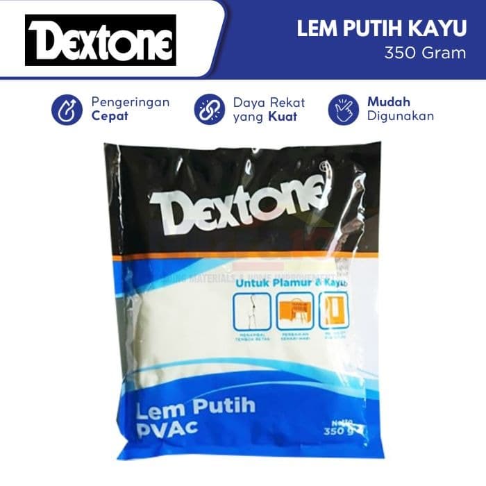 Dextone Lem Putih Kayu (PVAC) 350GR
