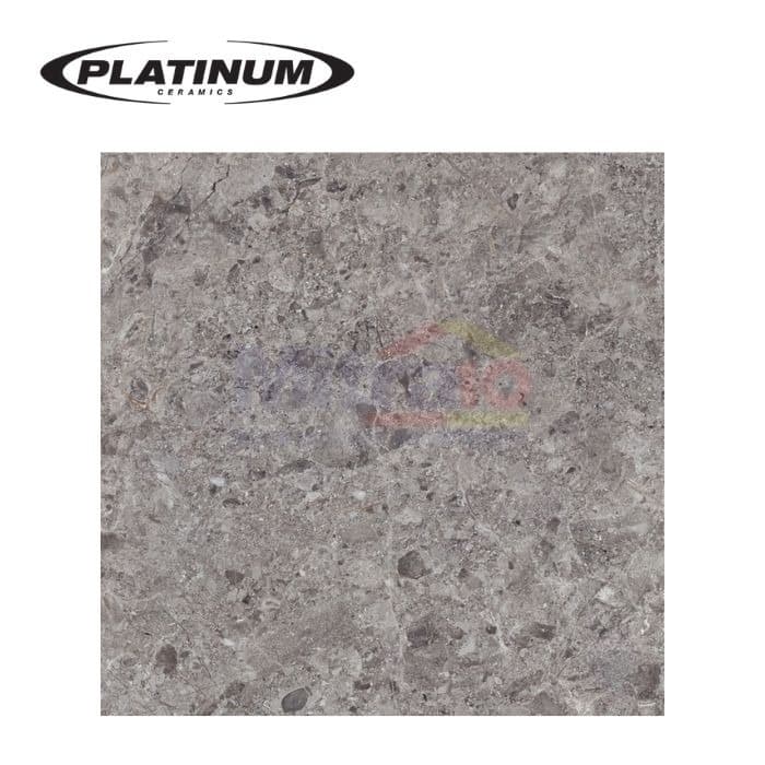 Platinum Keramik Lantai Dallas Grey 50 × 50 cm Abu abu