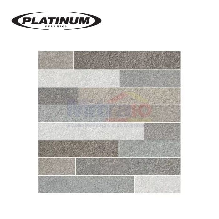 Platinum Keramik Lantai Kw.1 Azuvi Grey 40 × 40 cm