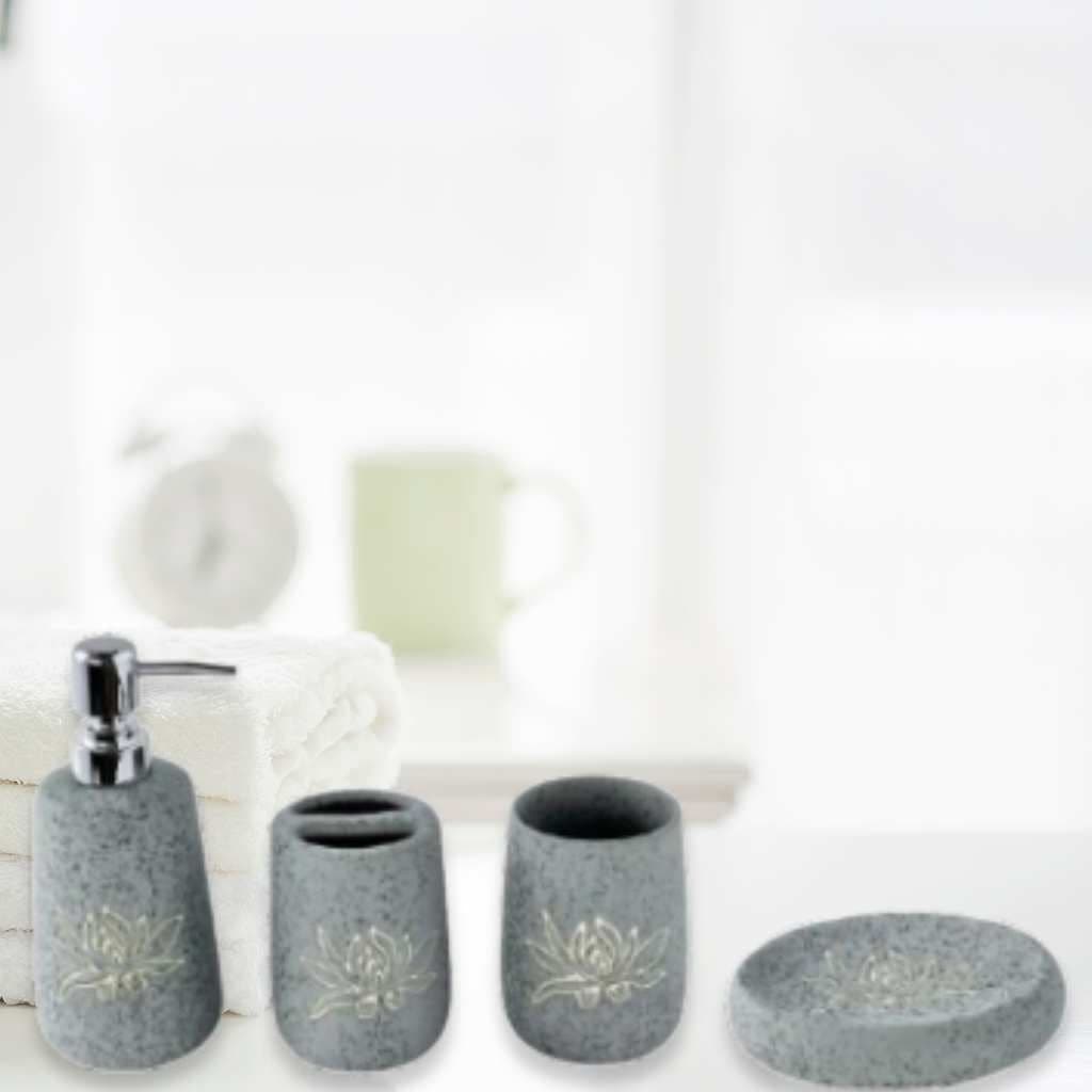 Ceramax Bath Aksesoris CR Arsa JY240205 A-B-C-D Grey (Set)