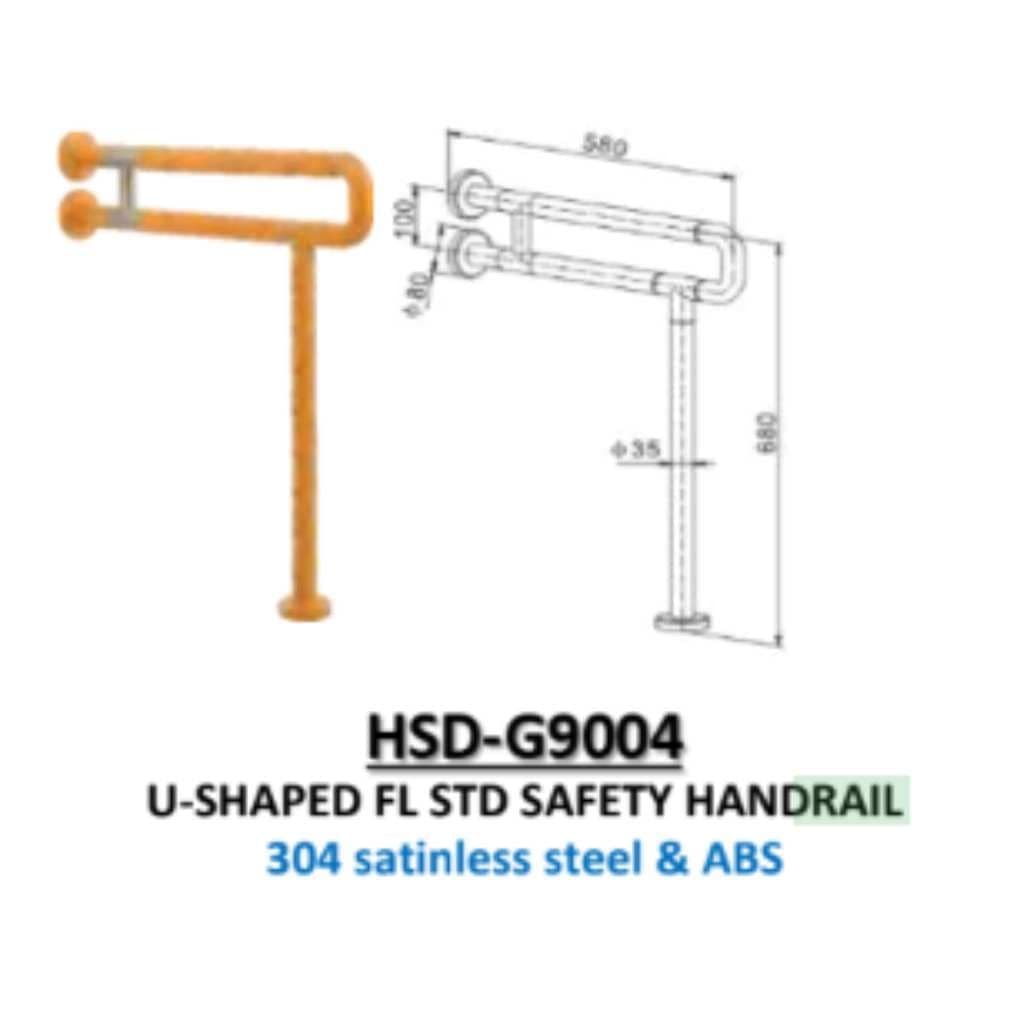 Ceramax Safety Handrail U-Shaped HSD-G9004