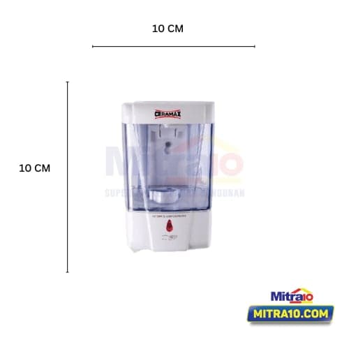 Ceramax tempat sabun cair sensor HSD-F9031 600 Ml CL Putih