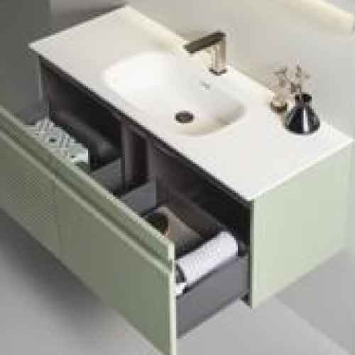 Set Kabinet Kayu Resin Ceramax OLIVE CBJ190-12 120 cm