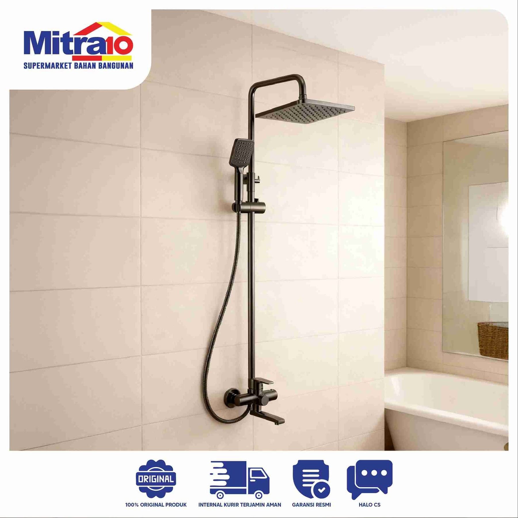 Shower Column Set Ceramax 510P42-649A Metal