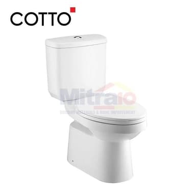 Cotto Kloset Duduk Dua Bagian C13330 Putih