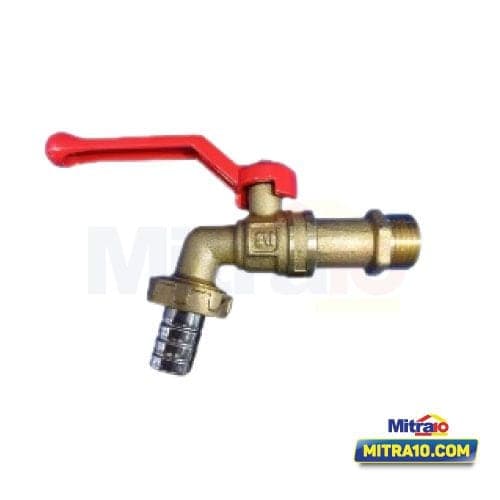 Fluid Kran Tembok YL625 1/2 Inch Merah