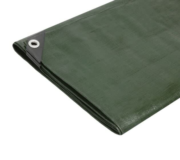 12ft x 9ft Heavy Duty Green Tarpaulin