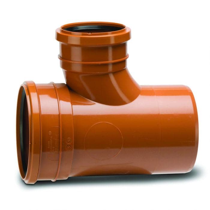 160mm x 110mm Drainage Unequal Junction Double Socket 45 Degree