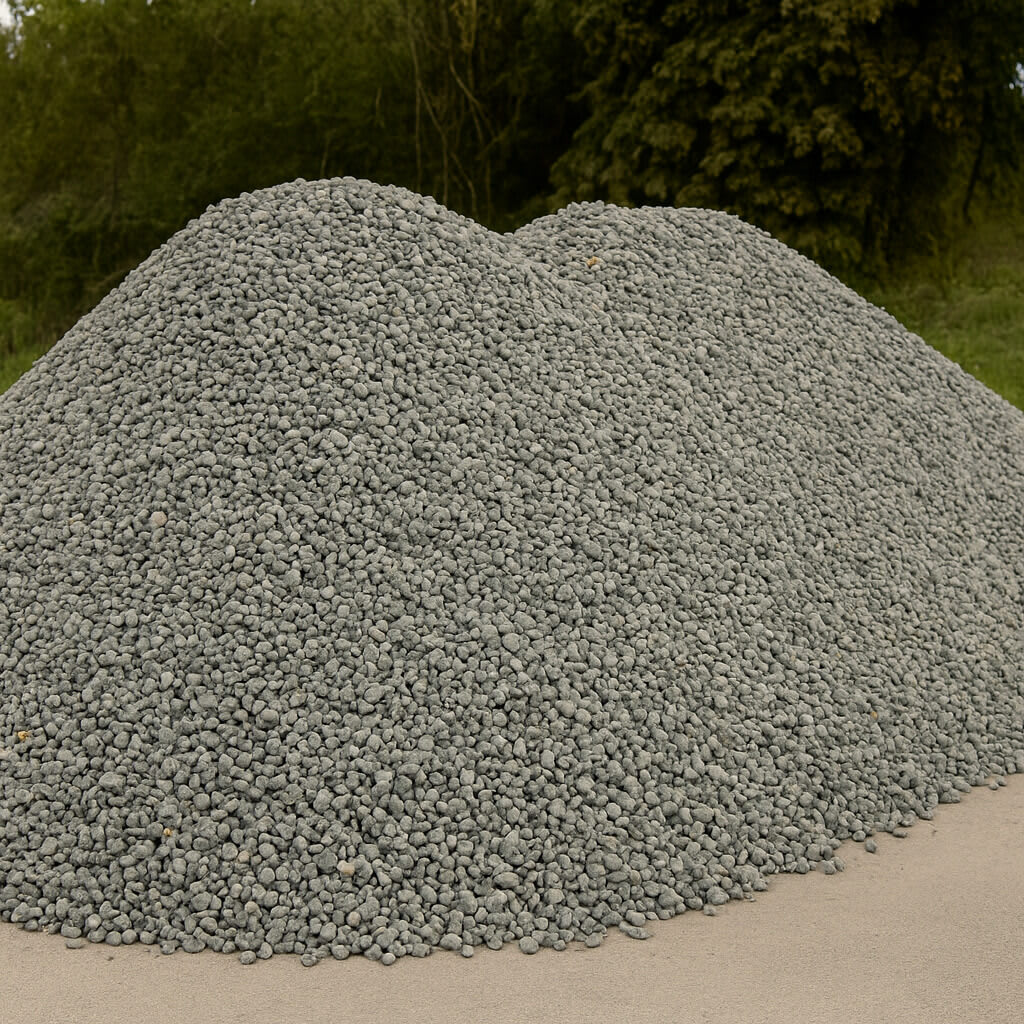 20mm Non Decorative Pea Shingle/Gravel Loose Load Tonne